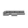 LUXURY LOUNGE SET LEFT CORNER 230 x 450 (7',5" x 14',8")