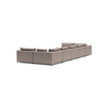 LUXURY LOUNGE SET U-SOFA 230 x 570 x 230  (7',6" x 18',7" x 7',6")