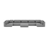 LUXURY LOUNGE SET U-SOFA 230 x 570 x 230  (7',6" x 18',7" x 7',6")