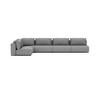 LUXURY LOUNGE SET LEFT CORNER 230 x 450 (7',5" x 14',8")
