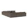 LUXURY LOUNGE SET U-SOFA 340 x 460 x 340  (11',2" x 15',1" x 11',2")