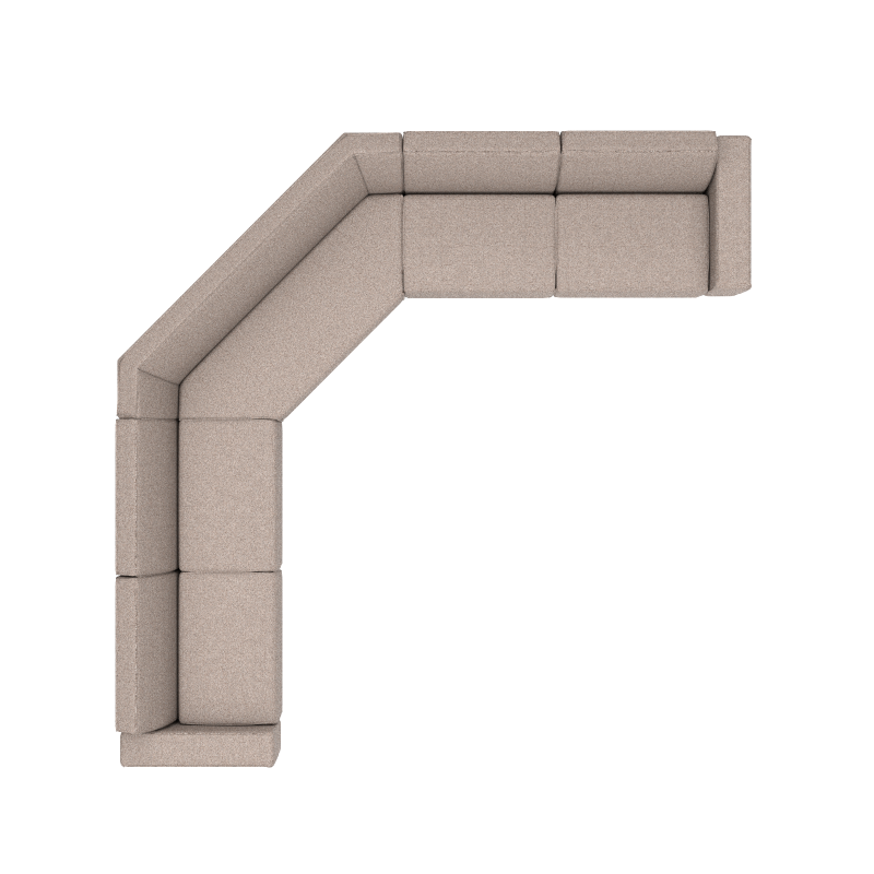 KNIQ CORNER OUTDOOR SOFA 10-PERSON