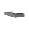 LUXURY LOUNGE SET U-SOFA 230 x 570 x 230  (7',6" x 18',7" x 7',6")